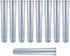 9Pcs Clear Test Tubes for Plant Propagation Station Hydroponic/Flowers for Home Office Desktop Decoration(Test Tube) by KEY LIFE