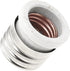 TAODAN E39 E26 Bulb to Ceramic Adapter Large to Medium Base Socket Converter Porcelain Antique Floor Lamp Adapter