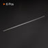 MECCANIXITY 3.3 Borosilicate Glass Stick - 7.87" Length, 4mm Dia Stir Rod Mixing Tools, 6Pcs for Lab Kitchen Science