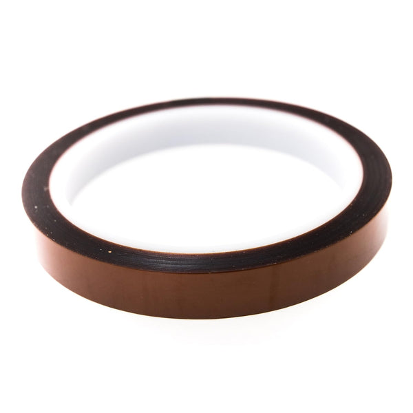 High-Temperature Polyimide Masking Tape, 1 Mil Thick, 1/2 Inch x 36 Yards, UL Recognized