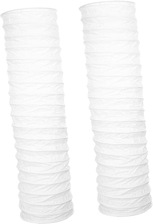 VALICLUD 2pcs Elegant Paper Floor Lamp Shade for Decor Aesthetic Farmhouse Style