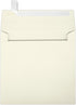 LUXPaper Square Invitation Envelopes | Peel & Press | Natural | 6" x 6" | 30% Recycled | 80lb. Text | 50 Qty