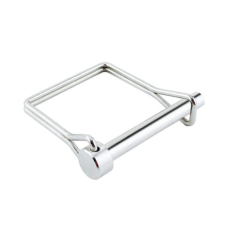 2 Pack Full 316 SS Square Pto Pin, Safety Coupler Pin 5/16" x 2.76" (8mm x 70mm), Heavy Duty Marine Grade Locking Pin