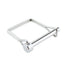 2 Pack Full 316 SS Square Pto Pin, Safety Coupler Pin 5/16" x 2.76" (8mm x 70mm), Heavy Duty Marine Grade Locking Pin