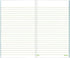 Blueline Memo Pad 6.75x4-Inch 100 Pages, Black (A385)