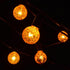 (10 G40 1.6" Bulbs Hometown Evolution, Inc. Gold Outdoor Patio String Lights ft, Gold - Black Wire)