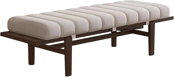 ZEaink Bench Cushion Indoor/Outdoor for Furniture, Bay Window Seat Cushion 36/40/42/48/60/72 Inch Non-Slip