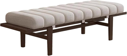 ZEaink Bench Cushion Indoor/Outdoor for Furniture, Bay Window Seat Cushion 36/40/42/48/60/72 Inch Non-Slip