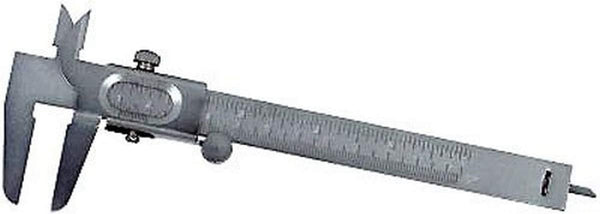 General Tools Metric and English Vernier Caliper #722, Machined Steel
