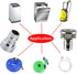 Faucet Quick Connector Adapter, Thread Connecting Aerator Adapter for Dishwasher Washing Machine (G1/2 Hose Thread)