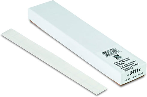 C-Line Page Reinforcing Strips, Self-Adhesive, 10-3/4" x 1", Box of 200 (64112)