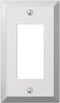 JACKSON DEERFIELD 9CS117 Rocker/GFI Wall Plate, Chrome Plated