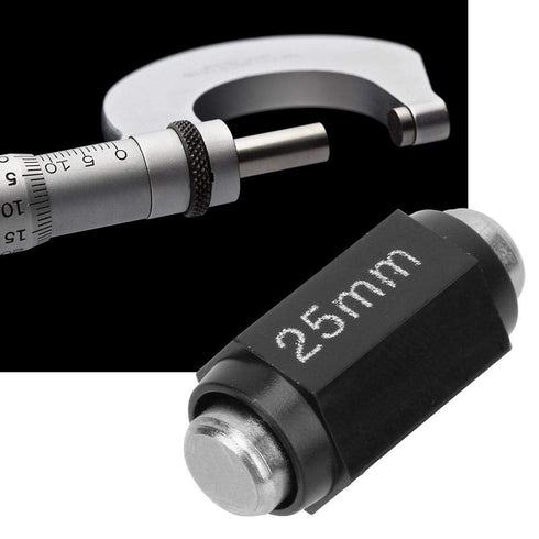 25mm Calibration Bar, Accurate Micrometer Calibration Block Rod for Detection and Revising