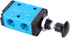 Pneumatic 1/4"NPT Two-Position Three-way Air Hand Lever Operated Valve, Manual Control Push-Pull 3R210-08