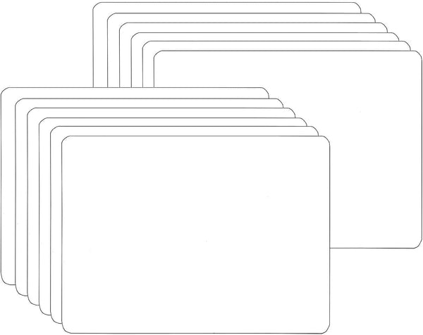 Flipside FLP15454-12 2-Sided Dry Erase Whiteboard, 6X9, 12/PK