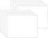 Flipside FLP15454-12 2-Sided Dry Erase Whiteboard, 6X9, 12/PK
