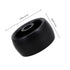 HOODANCOS 1 Inch 10pcs Commercial Plastic Caster Wheels Replacement Rolling Cart Wheels for Shopping Trolleys