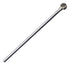 SD-5L6 Tungsten Carbide Burr Lengthened Rotary File, Ball Shape Double Cut, 1/4'' Shank for Die Grinder