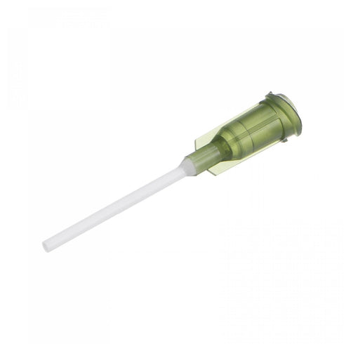 uxcell 20 Pcs 14G Plastic Dispensing Needles, 1" PP Glue Needle Tube with Blunt Luer Lock Tips