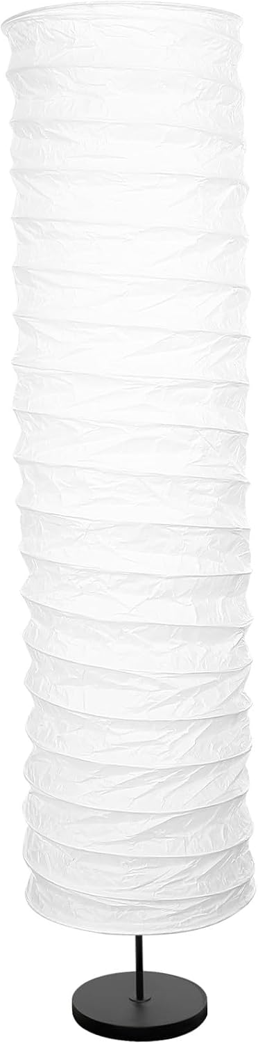 Paper Floor Lamp Shade Cover, 1PCS Replacement Japanese Style Paper Floor Light