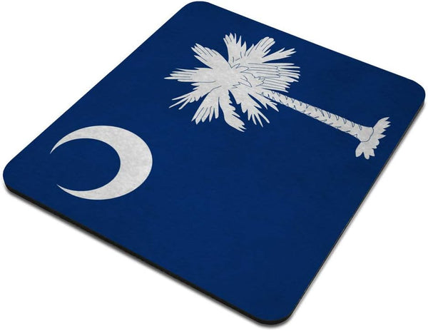 Flag of South Carolina Mousepad, Non-Slip Rubber Gaming Mouse Pad for Computers and Laptops