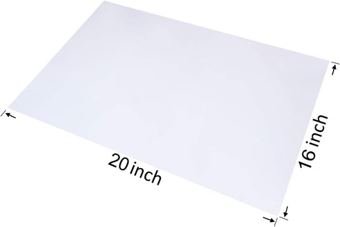Wowfit 30 CT 16x20 inches 1.1 Mil Clear Plastic Flat Open Poly Bags Great for Food Storage, Packaging and More (16 x 20 inches) by Wowfit