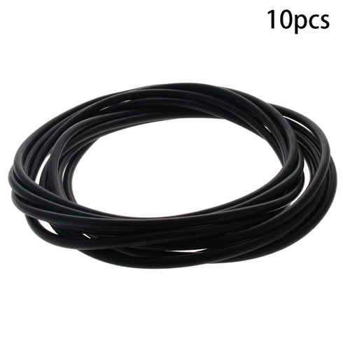 Othmro 10pcs Nitrile Rubber O-Rings, 5mm Wire Dia 145mm OD Metric Sealing Nitrile NBR Rubber Washers for Oil or Air Sealing, Professional Plumbing, Car Repair, Air or Gas Connections Black