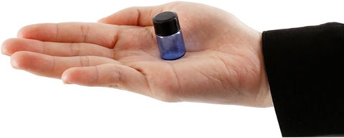 Teenitor Essential Oils Sample Bottles, 36 Pcs 2 ml Cobalt Blue Oil Bottles with 2 Free Glass Eye Droppers