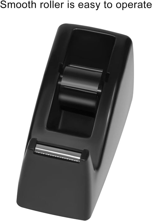 JIKIOU Desktop Tape Dispenser - Non-Skid Base, Weighted Tape Roll Dispenser, Perfect for Office, Home, School (Tape not