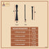 Iron Grill Window Shutter Dogs for Home Improvement