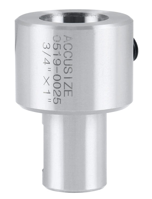 Accusize Industrial Tools 3/4 in. Annular Cutter Extension - 1" Long Weldon Adapter for 3/4'' / 19.05 mm Annular Cutter
