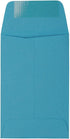 JAM PAPER #1 Coin Business Colored Envelopes - 2 1/4 x 3 1/2 - Blue Recycled - 50/Pack by JAM Paper