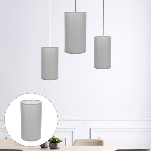 2pcs Modern Linen Table Lampshades - Stylish and Easy to Install