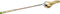Flush Lever Plastic Nut/Spud PB Handle