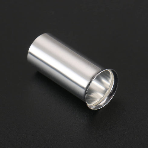Baomain 50-Pack AWG 1/0 (50mm²) Long: 25mm Copper Crimp Connectors, Non-Insulated Ferrule Pin Terminals (EN50-25)