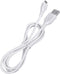 ABLEGRID 3.3ft White Micro USB Power Cable Charger Cord Lead Plug for