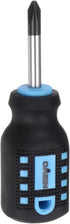 Magnetic Tip Phillips Screwdriver, 6mm Dia 4.2" Long CR-V Cross-Head Nut Driver with Cushion Grip Handle for