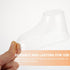 10Pcs EXCEART Clear Plastic Baby Feet Display Model Children Baby Shoe Rack Baby feet Model Plastic Shoe Rack Holder