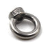M12 Ring Shape Lifting Eye Nut 304 Stainless Steel Threaded Nut Fastener - 2 Pack