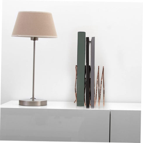 Stylish Gold Bookend Storage Rack for Books and Magazines - Ideal for Home or Office