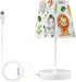 Kcldeci Cute Baby Giraffe Lion Bedside Table Lamp for Bedroom Farmhouse Lamps for Living Room Night Light for End Table