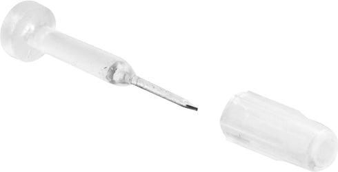 Prime-Line L 5895 Window Grid Retainer Pin, Clear Plastic (6 Pack)