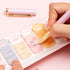 LUOZZY 2 Packs Cat's Paw Sticky Notes, Kawaii Memo Pads, Cartoon Animal Notes, Reading Page Markers Flags