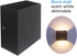 85-265V 6W dimmable) LED Modern Wall Sconce, AC Cube COB Wall Lamp Up and Down Wall Sconce for Corridor Stair Bedside