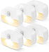 ZISUYU Motion Sensor Light Indoor LED Night Light, Battery Operated Stick on Nightlight for Hallway, Stair, Closet