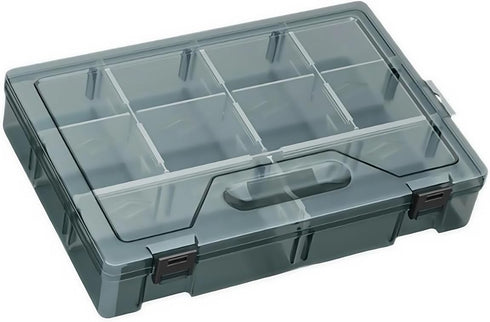 Easnea (10 Screw Organizers Storage Bin Hardware Storage Box Hardware Organizer Garage Removable with Lid Workbench