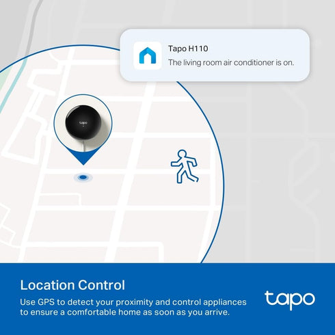 Tapo 18+ 8,000+ H110 Smart IR & IoT Hub with Chime - Universal Remote for TVs, ACS, & Device Types, Matter-Certified