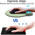 DOOKE Ergonomic Mouse Pad with Wrist Support, Cute Wrist Pad with Non-Slip Rubber Base for Computer, Laptop, Home