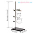 Laboratory Retort Support Stand for Titration Extraction - XMWangzi with Burette Clamp and 2 Flask Ring Clamps