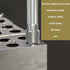 3/4"-14 NPT Pipe Tap, Tapered Pipe Thread Tap High Speed Steel for Conventional or CNC Tapping, Steel & Stainless